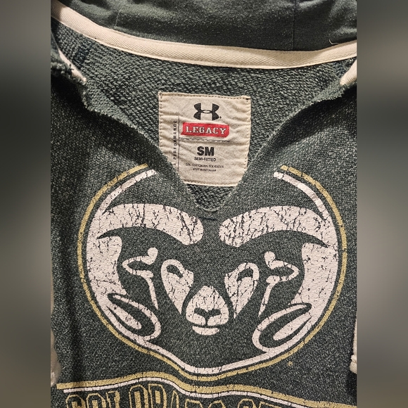 Colorado State University Size S Under Armour Hoodie - Picture 2 of 5